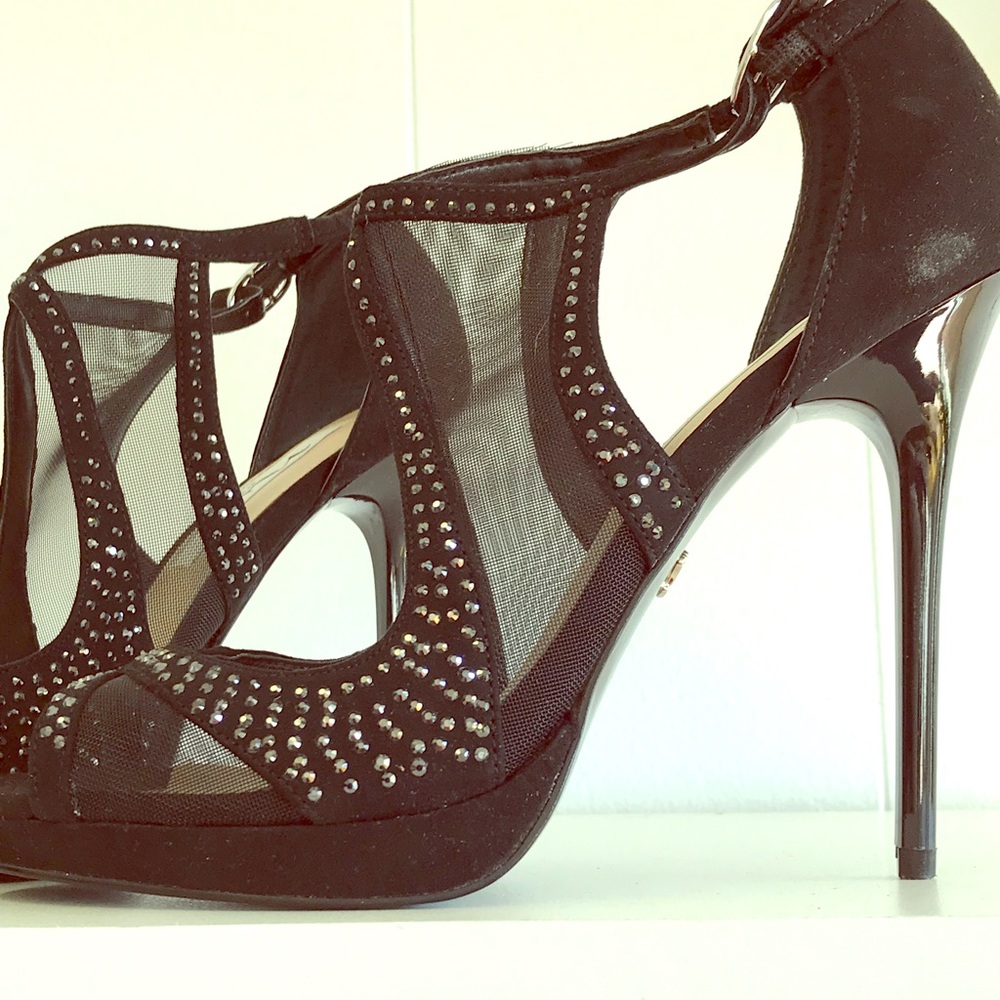 Black Nina Heels